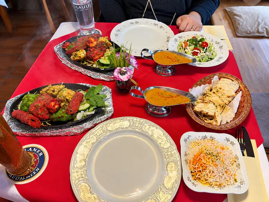 Tandoori-Platte